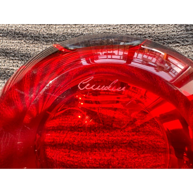 Murano 1960s Murano Glass Bawl / Ashtray by Cenedese, Signed For Sale - Image 4 of 7