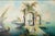 Description Brunetti Venetian Canal Scene with Gondolas Mid-20th century Oil on canvas Signed “Brunetti” lower right...