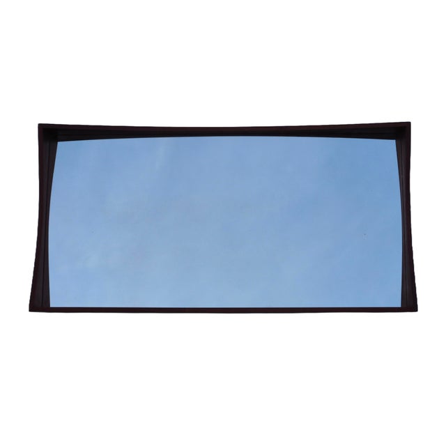 Mid-Century Modern Danish Modern Teak Mirror by Jansen Spejle, Denmark, 1950s For Sale - Image 3 of 10