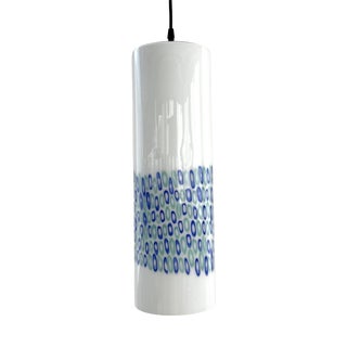 Italian Murano Glass Pendant Fixture by Peter Pelzel for Vistosi, 1970s For Sale