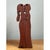Mid-Century Modern Vintage Abstract Lovers Wood Sculpture For Sale - Image 3 of 12