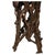 Hand-carved wooden tree root pedestal with high and low colored finish which highlights all the detail in this natural...