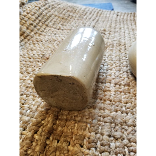 Mid 19th Century Antique Stoneware Foot Warmers Three For Sale - Image 5 of 12