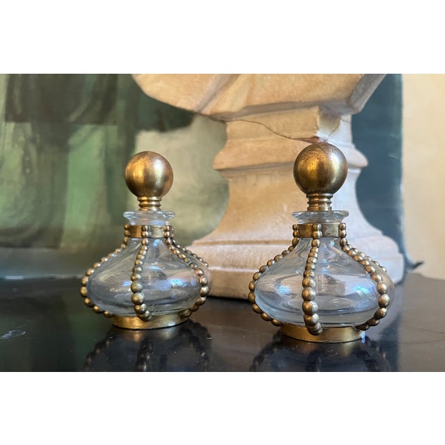 Vintage French Perfume / Scent Bottles, a Pair For Sale - Image 9 of 16