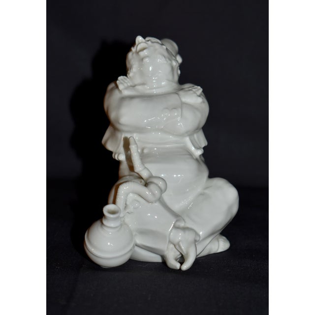 Chinese Vintage KPM Porcelain Chinese Blanc De Chine Figure For Sale - Image 3 of 13
