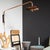 Souda Signal Arm Sconce - Long / Black & Copper, Modern, Hardwired, Minimal Led Wall Light For Sale - Image 4 of 6
