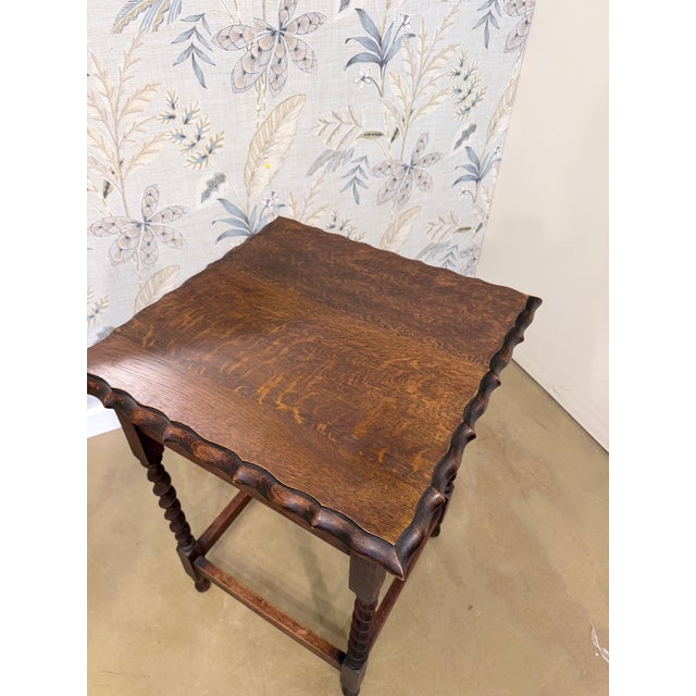 Brown 19th Century English Side Table For Sale - Image 8 of 8