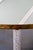 Metal Acrylic Glass and Brass Table Lamp, 1980s For Sale - Image 7 of 8