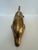 Mid-Century Modern Vintage Mid-Century Polished Brass Dolphin Figurine For Sale - Image 3 of 4