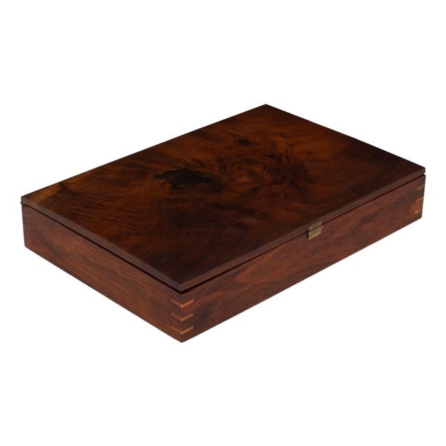 Arthur Espenet Wooden Box 1961 For Sale