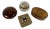 Antique Victorian Trinket Boxes: Snuff, Pill, Compact Collection For Sale