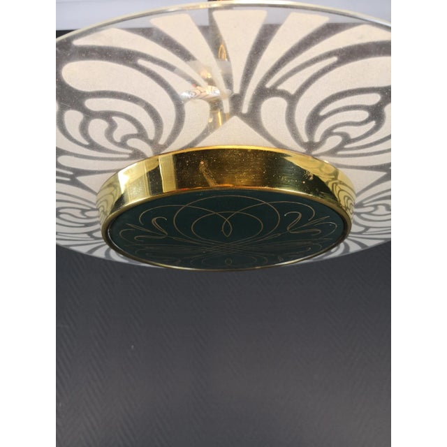 Italian Ceiling Lamp, 1950s For Sale - Image 4 of 8