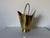 Vintage Hammered Brass Coal Scuttle Fireplace Bucket For Sale In Miami - Image 6 of 13