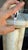 Metal Mid-Century Modern Onyx Tripple Cylinder Base Side Tables Stand Pedestal Tables For Sale - Image 7 of 17