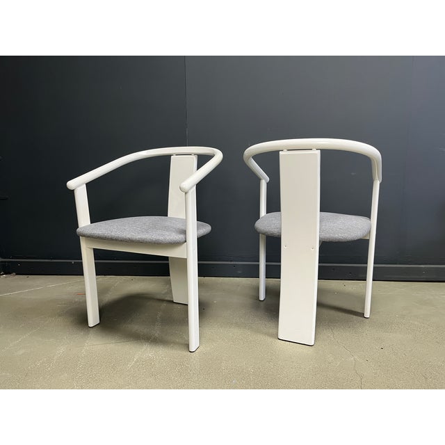 Postmodern Spanish Dining Chairs, 1980s, Set of 8 For Sale - Image 9 of 13