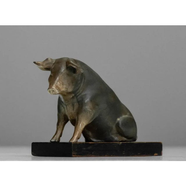 Swedish Piggy Bank or Money Box from Olof W. Nilsson, 1930s For Sale - Image 9 of 9