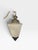 Vintage Hollywood Regency Milk Glass & Antiqued Brass Plug-in Swag Lamp For Sale - Image 9 of 9