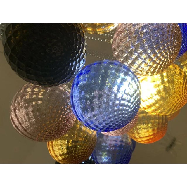 Contemporary Multicolors Chandelier in Murano Glass from Simoeng For Sale - Image 3 of 10