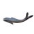 1970s Hand Carved Ironwood Whale or Dolphin Marine Animal Large 18” For Sale - Image 9 of 13