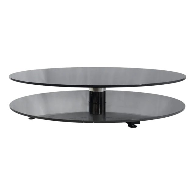Italian Gong Lux Coffee Cocktail Table Attributed to Cappellini For Sale