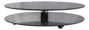 Italian Gong Lux Coffee Cocktail Table Attributed to Cappellini