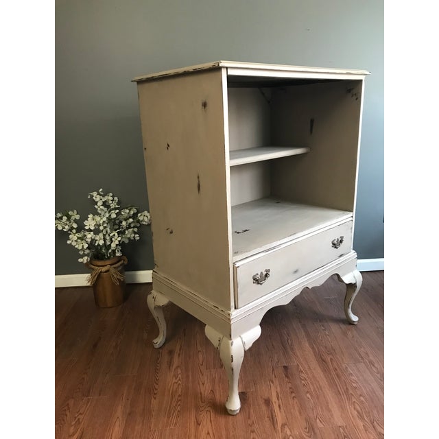 Queen Anne Bookshelf Cabinet | Chairish