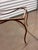 Elevate your outdoor patio, sunroom, or eclectic living space with this gorgeous vintage mid-century wrought iron coffee...