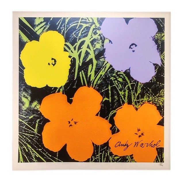 After Andy Warhol, Flowers, 1980s, Lithograph For Sale - Image 10 of 10