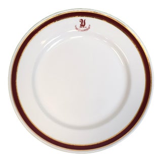 The Everglades Club Palm Beach Dinner Plate For Sale