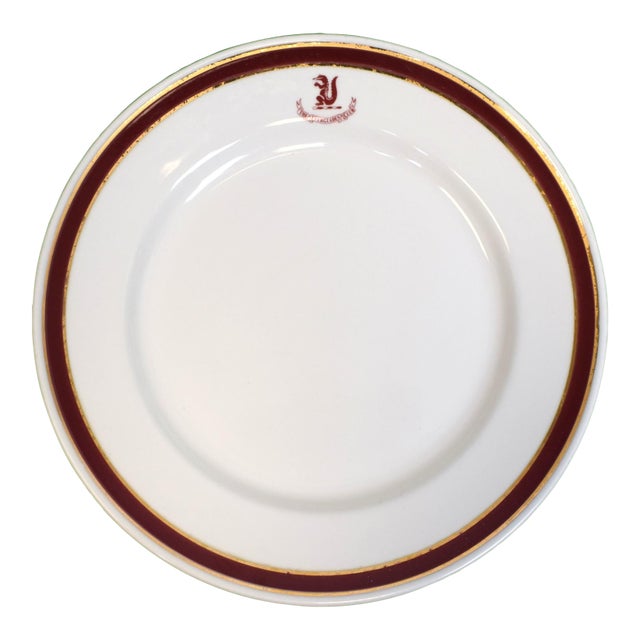 The Everglades Club Palm Beach Dinner Plate For Sale