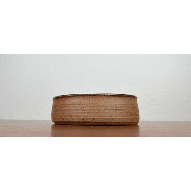 Mid-Century Modern Mid-Century Modern Danish Studio Pottery Bowl by Bente Lemche, 1960s For Sale - Image 3 of 18