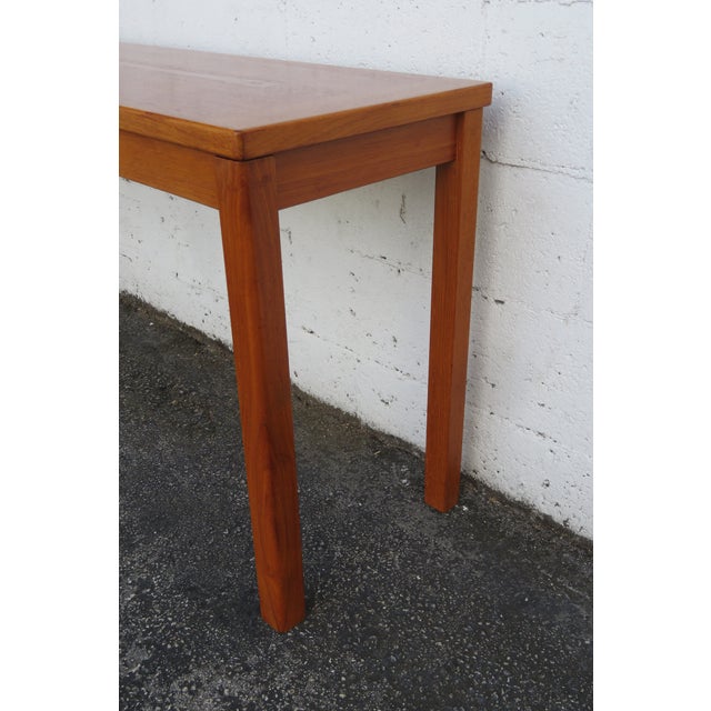 Interform Collection Danish Modern Long Library Console Table 6273 For Sale - Image 11 of 15