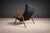 Armchair in Pau Marfim & Fabric, Pierre Weckx, 1950s - Lot 880 For Sale - Image 15 of 16