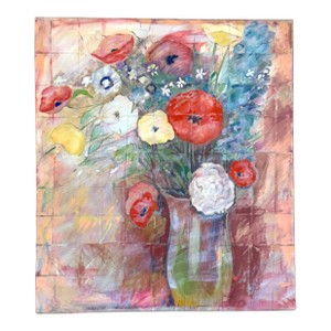 Giosetta Fioroni “Dreaming Day for Odilon” Monumental Work, Exhibited Rome 1984