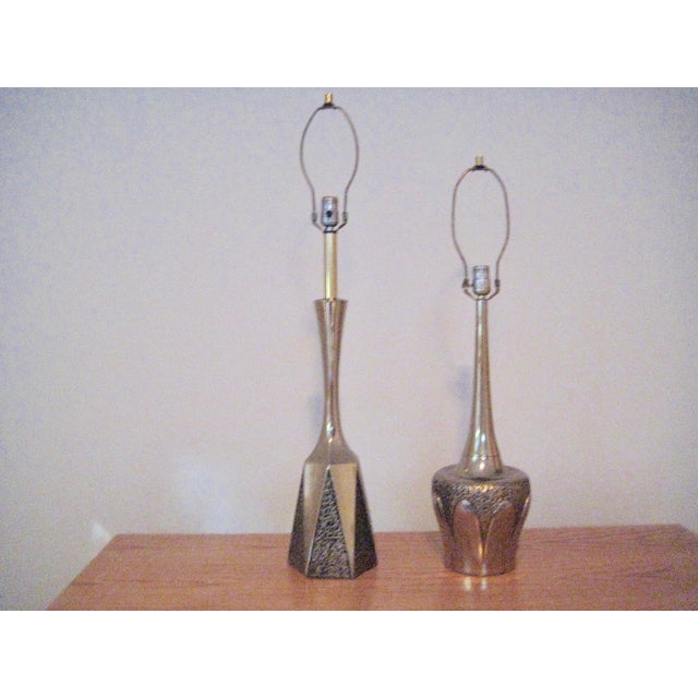 1960s Mid Century Modern BrutalistLamp by Laurel For Sale - Image 6 of 8