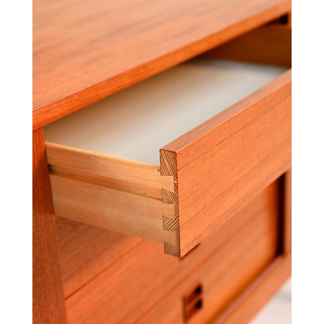 Brown Comet Sideboard in Teak from Bogeryd, 1960s For Sale - Image 8 of 14