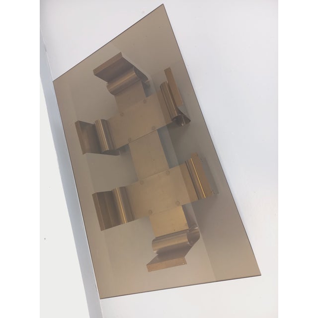 Large Rectangular Coffee Table by François Monnet, 1970s For Sale - Image 14 of 18