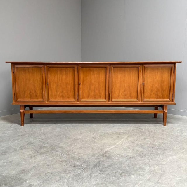 Large Vintage Sideboard, Germany, 1960s, in Good conditions. Designed 1960 to 1969 This piece has an attribution mark, I...