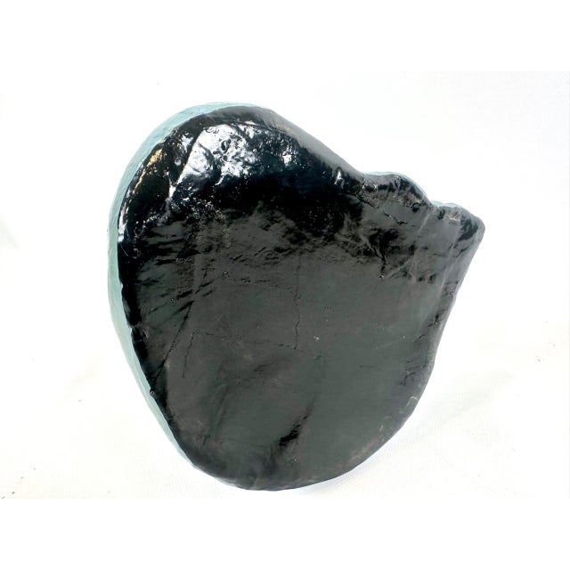 Vintage Hand-Painted Paper Mâché Seated Hippo, 1960s For Sale - Image 12 of 13