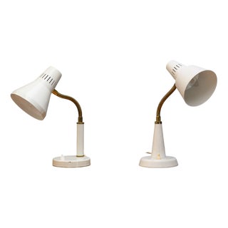 Mid-Century Swedish Lamps, 1960s, Set of 2 For Sale