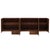 Walnut Stain Escher Mod Sideboard Credenza For Sale - Image 4 of 7