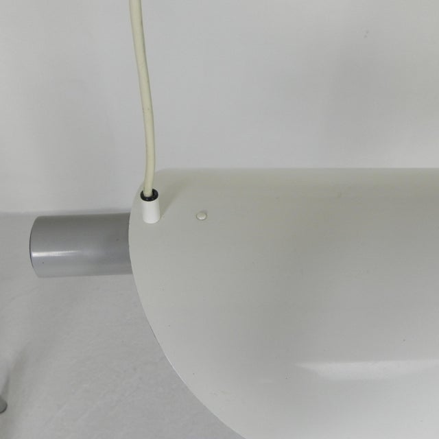 Metal Pendant Lamp with Two Wires from Dijkstra Lampen, 1960s For Sale - Image 7 of 13