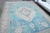 1960s Vintage Persian Handmade Wool Cotton Turquoise Area Rug For Sale - Image 4 of 11