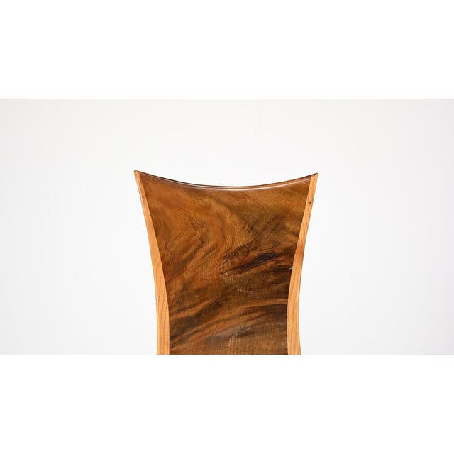 Tan Rocking Chair in Kauri Wood by Donald Gordon, 2004 For Sale - Image 8 of 18