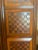 1980s Dark Wood Chessboard 3 Panel Room Divider For Sale - Image 12 of 12