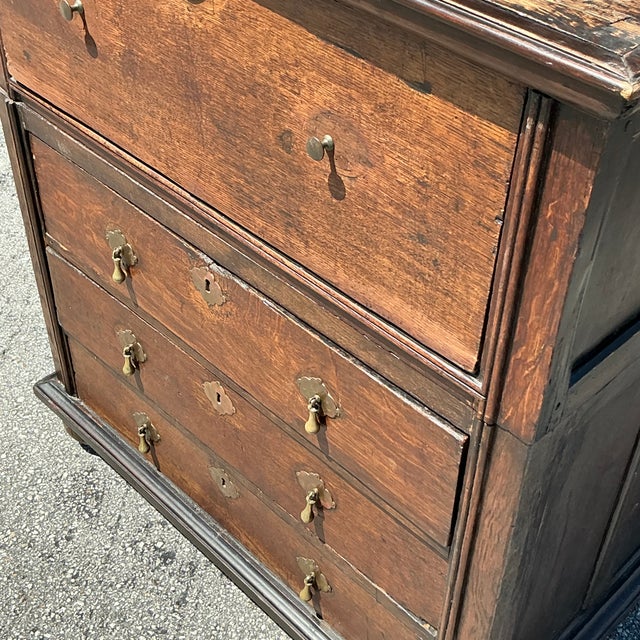 Rustic Antique Boho 19th Century Chest of Drawers For Sale - Image 3 of 6
