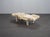 Architectural Travertine Coffee Table, Belgium, 1970s For Sale - Image 4 of 10