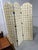 Upholstered 3-Panel Folding Screen For Sale - Image 10 of 11