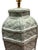 Mid 20th Century Vintage Basket Weave Plaster Lamps - A Pair For Sale - Image 5 of 7