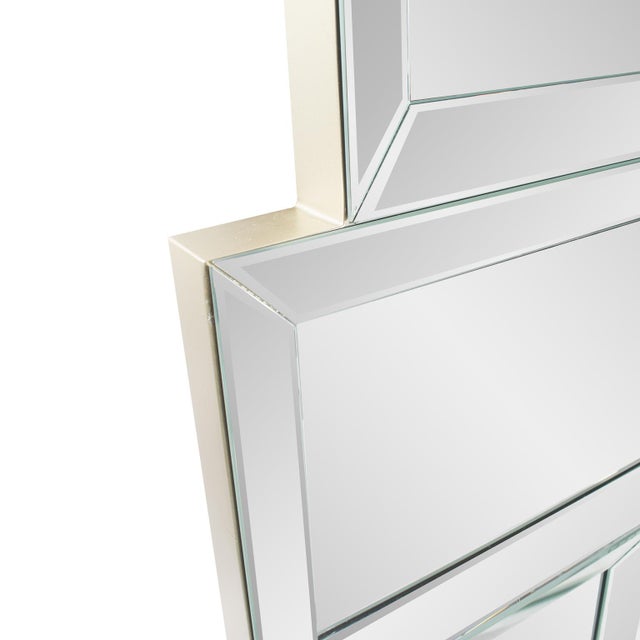 Kenneth Ludwig Chicago Twill Mirror For Sale - Image 4 of 10